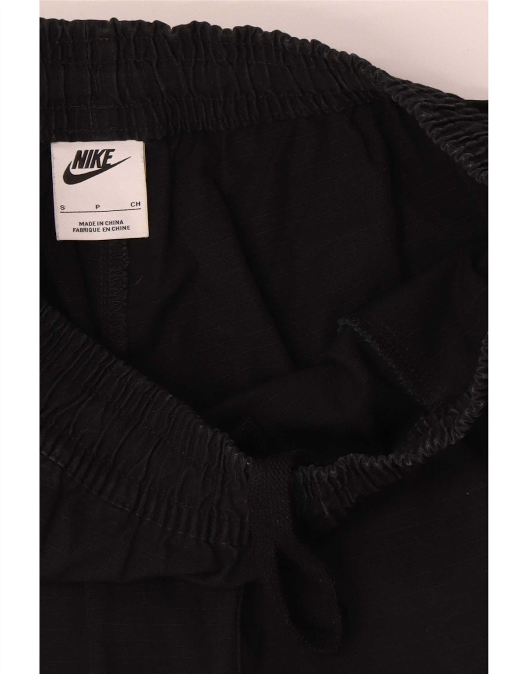 Nike Cargo Shorts til mænd Small W27 sort bomuld