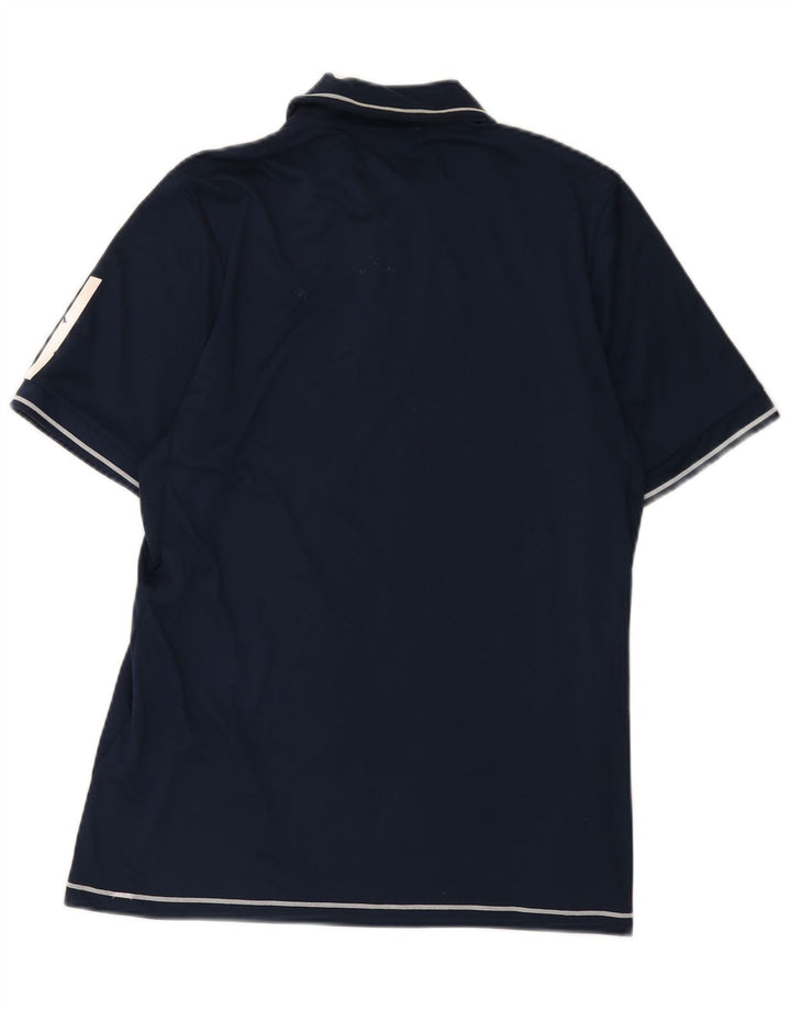 Adidas Climacool poloshirt til mænd, lille marineblå polyester