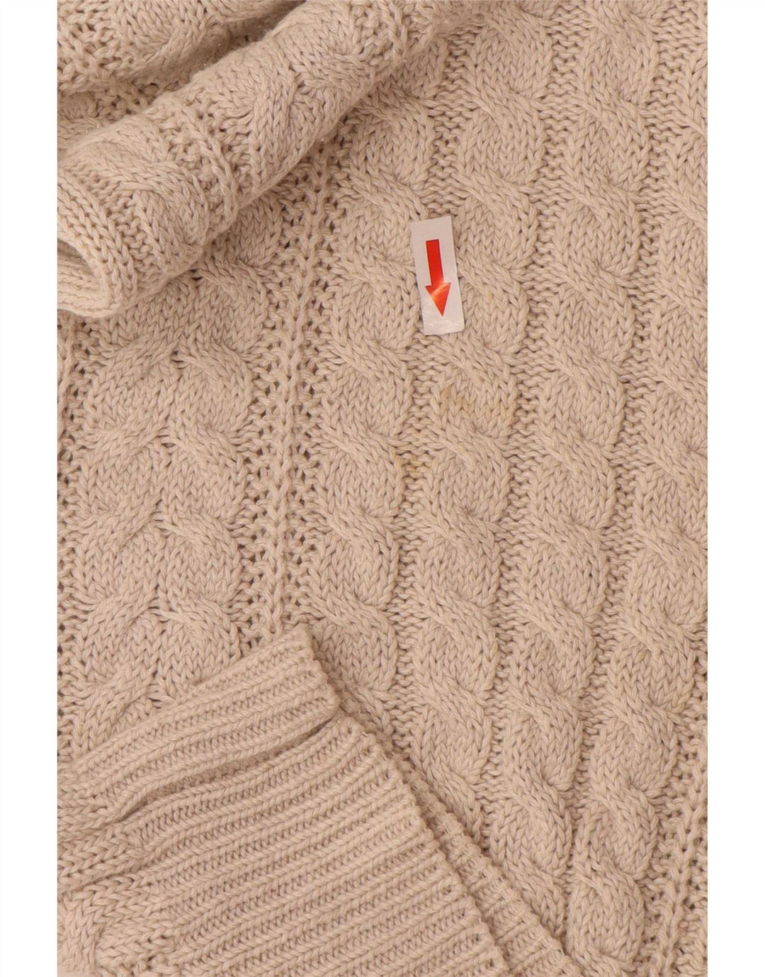 Yessica Dame Boat Neck Jumper Sweater EU 38 Medium Beige Linen