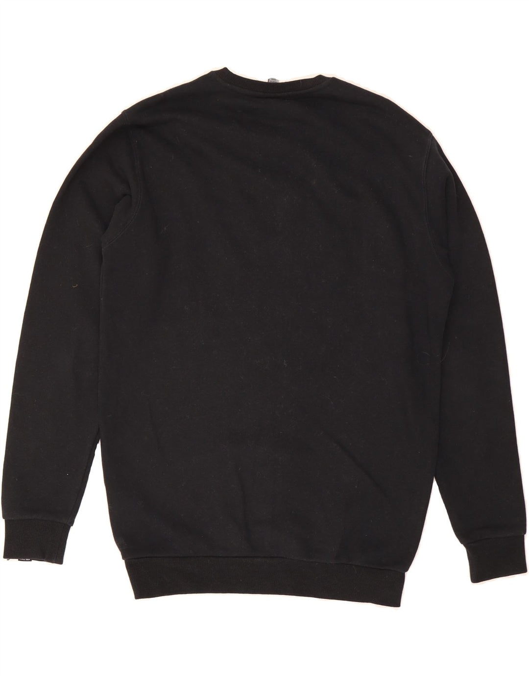 ELLESSE Mens Graphic Sweatshirt Jumper Small Black Cotton Vintage Ellesse and Second-Hand Ellesse from Messina Hembry 