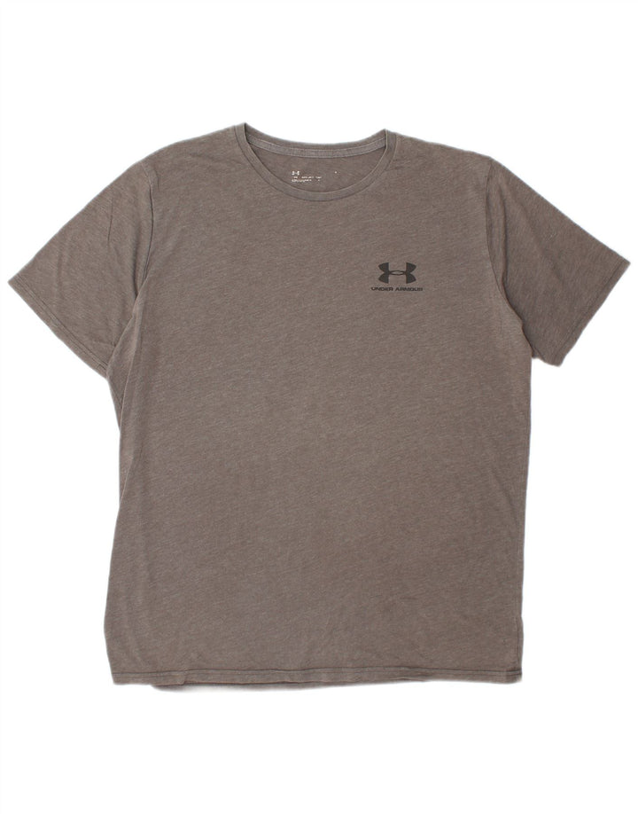 Under Armour Herre T-Shirt Top 3XL Grå