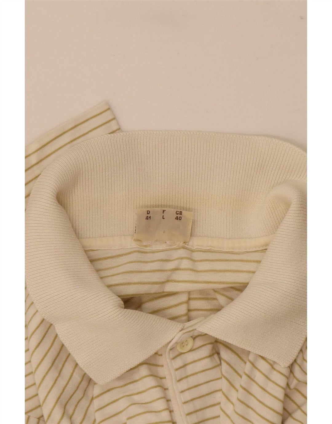 Ragno Polo Shirt til mænd UK 40 Medium Multicolored Pinstripe