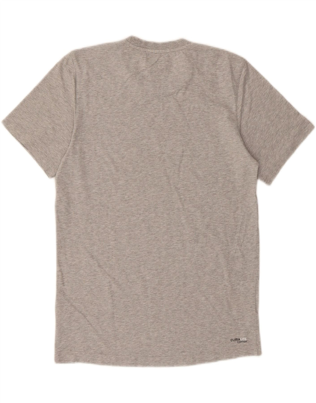 ADIDAS Mens Graphic T-Shirt Top Small Grey Cotton Vintage Adidas and Second-Hand Adidas from Messina Hembry 