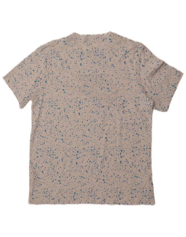 NIKE grafisk T-shirt top mellem hvid bomuld