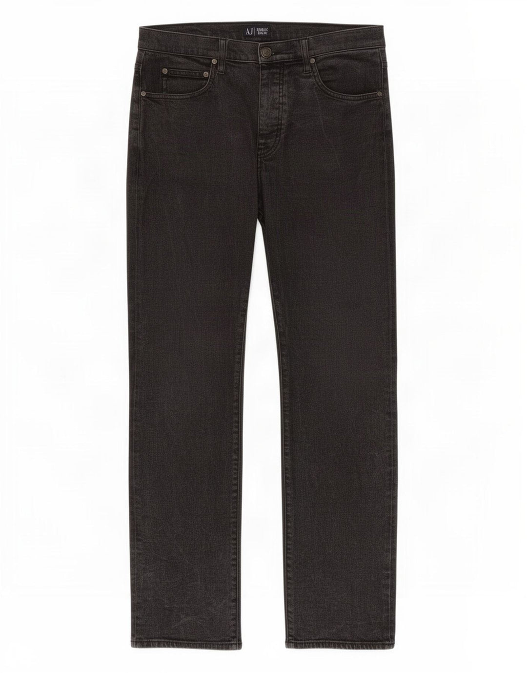 Armani Dame Straight Jeans W32 L33 Grå Bomuld