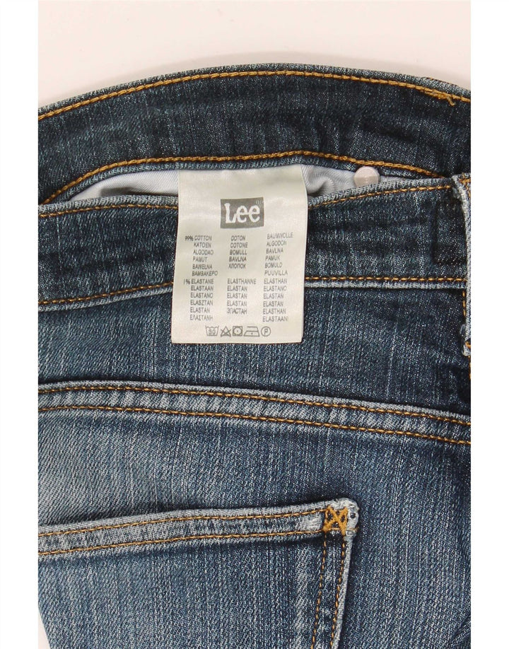 Lee Herre Blake Straight Jeans W33 L32 Blå Bomuld