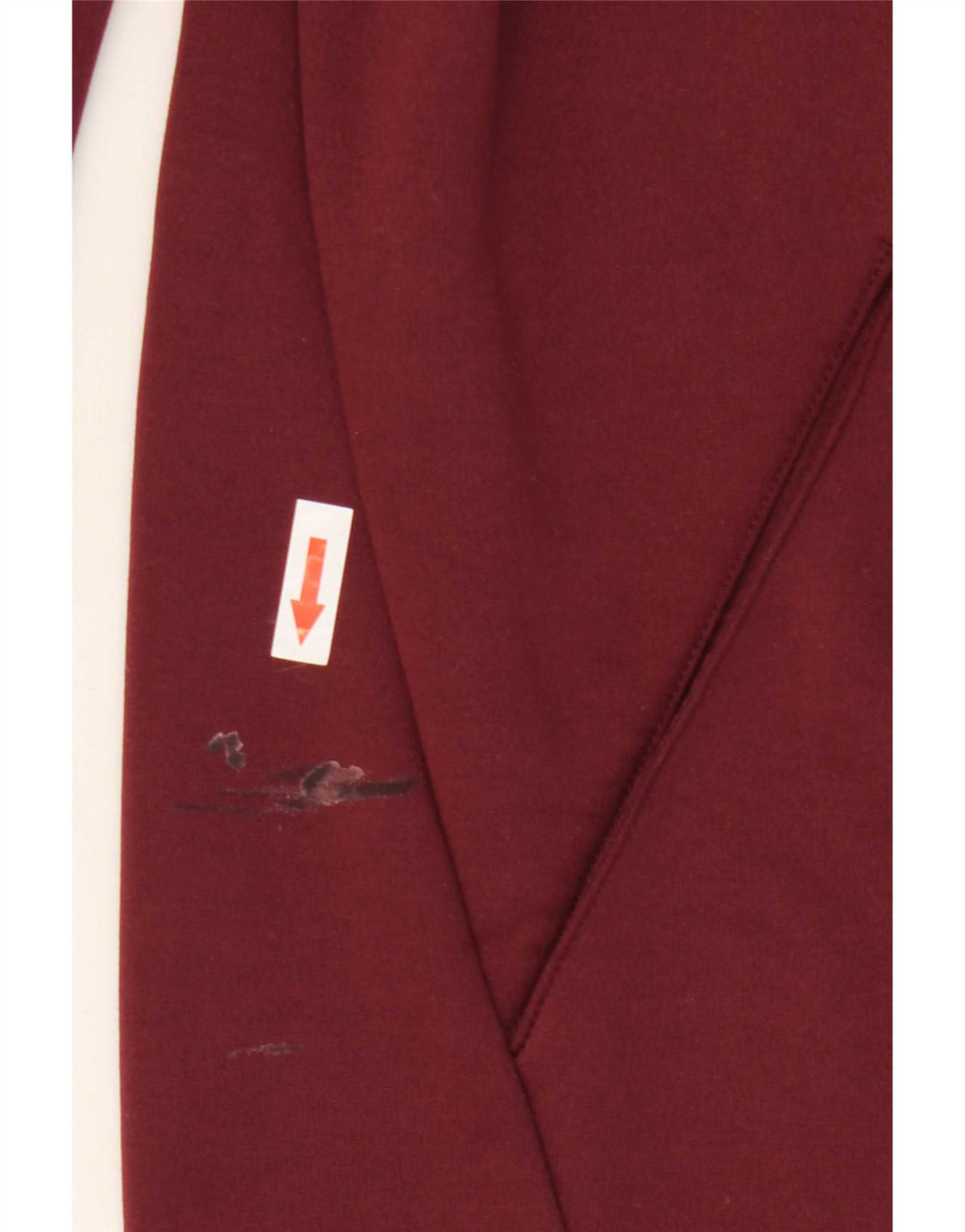 Nike Herre Dri Fit Grafisk hættetrøje Jumper Large Maroon Polyester