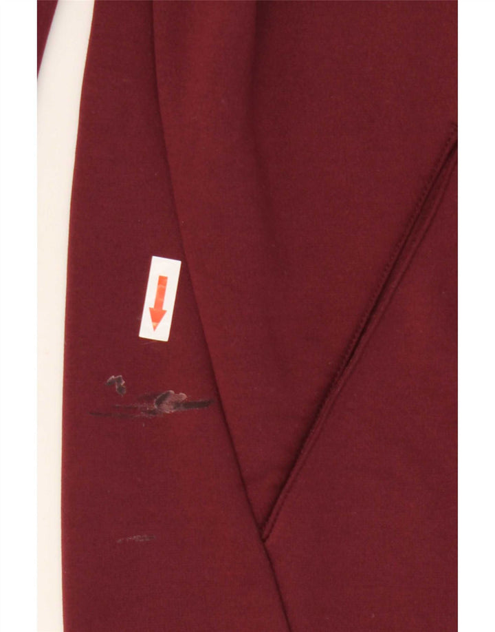 Nike Herre Dri Fit Grafisk hættetrøje Jumper Large Maroon Polyester