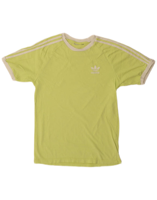 Adidas T-Shirt Top UK 12 Medium Gul