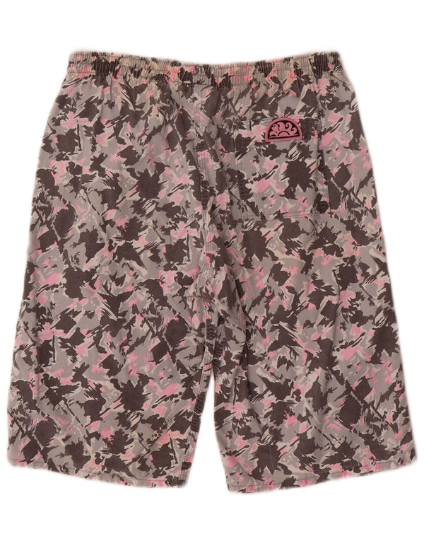 Sundek Mens Sport Shorts Medium Multicoloured Camouflage Cotton