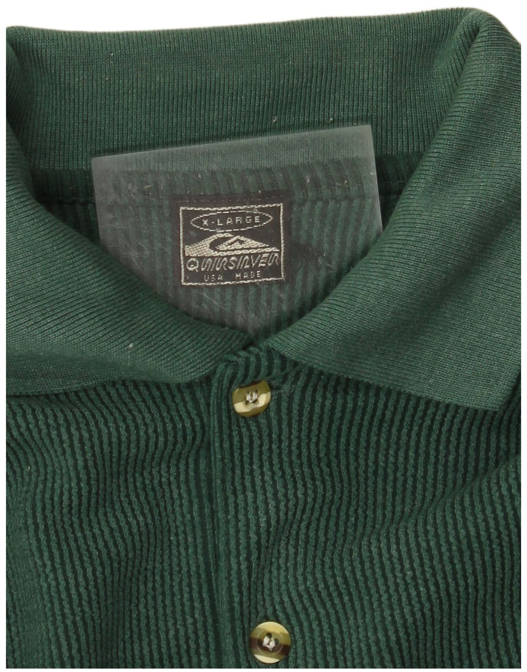 QUIKSILVER Polokjole til kvinder UK 18 XL Grøn Bomuld