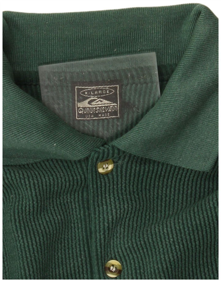 QUIKSILVER Polokjole til kvinder UK 18 XL Grøn Bomuld