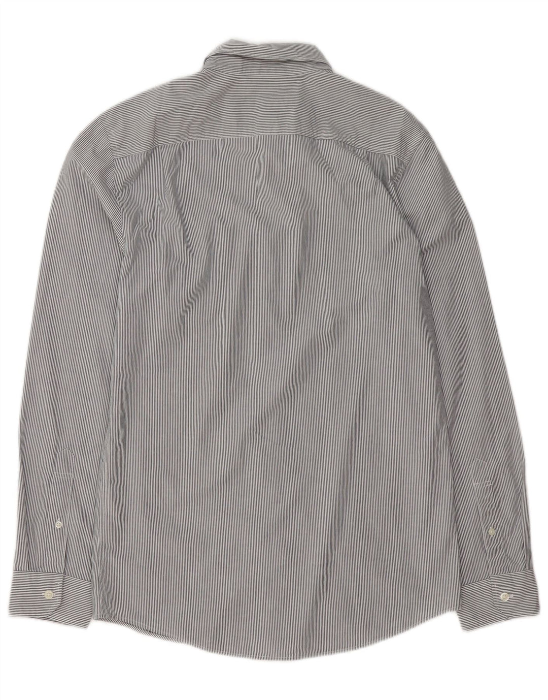 Jack Wills Herre Classic Fit skjorte lille grå nålestribet bomuld