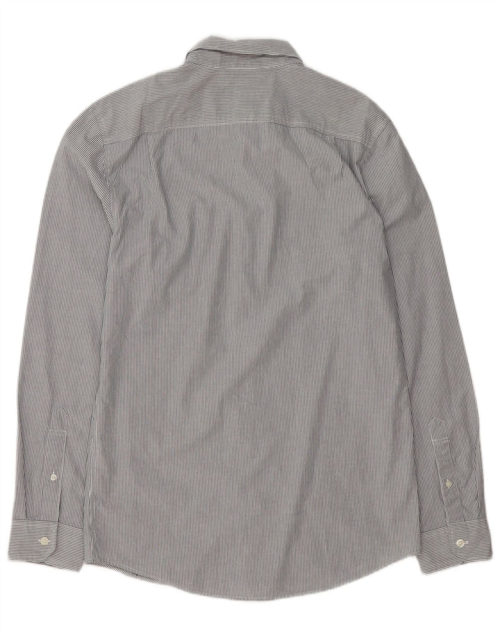 Jack Wills Herre Classic Fit skjorte lille grå nålestribet bomuld
