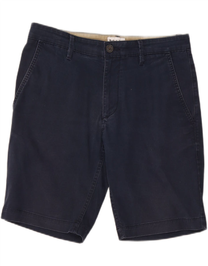 TIMBERLAND Chino-shorts til mænd W32 Mellem marineblå bomuld
