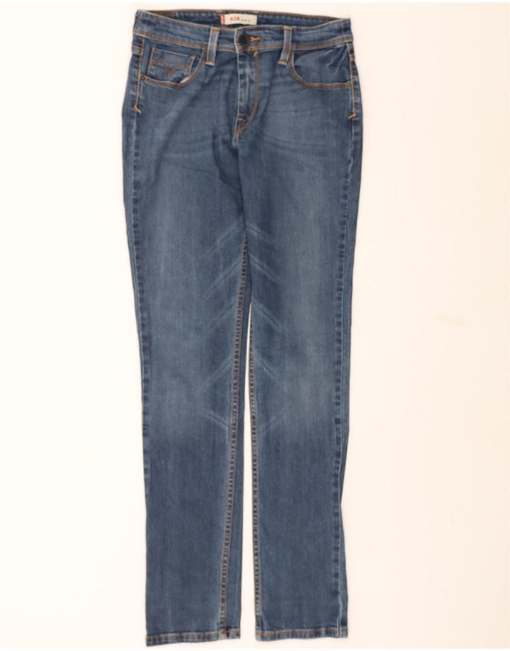 LEVI'S Womens 528 Slim Jeans W31 L34 Blue Cotton Vintage Levi's and Second-Hand Levi's from Messina Hembry 