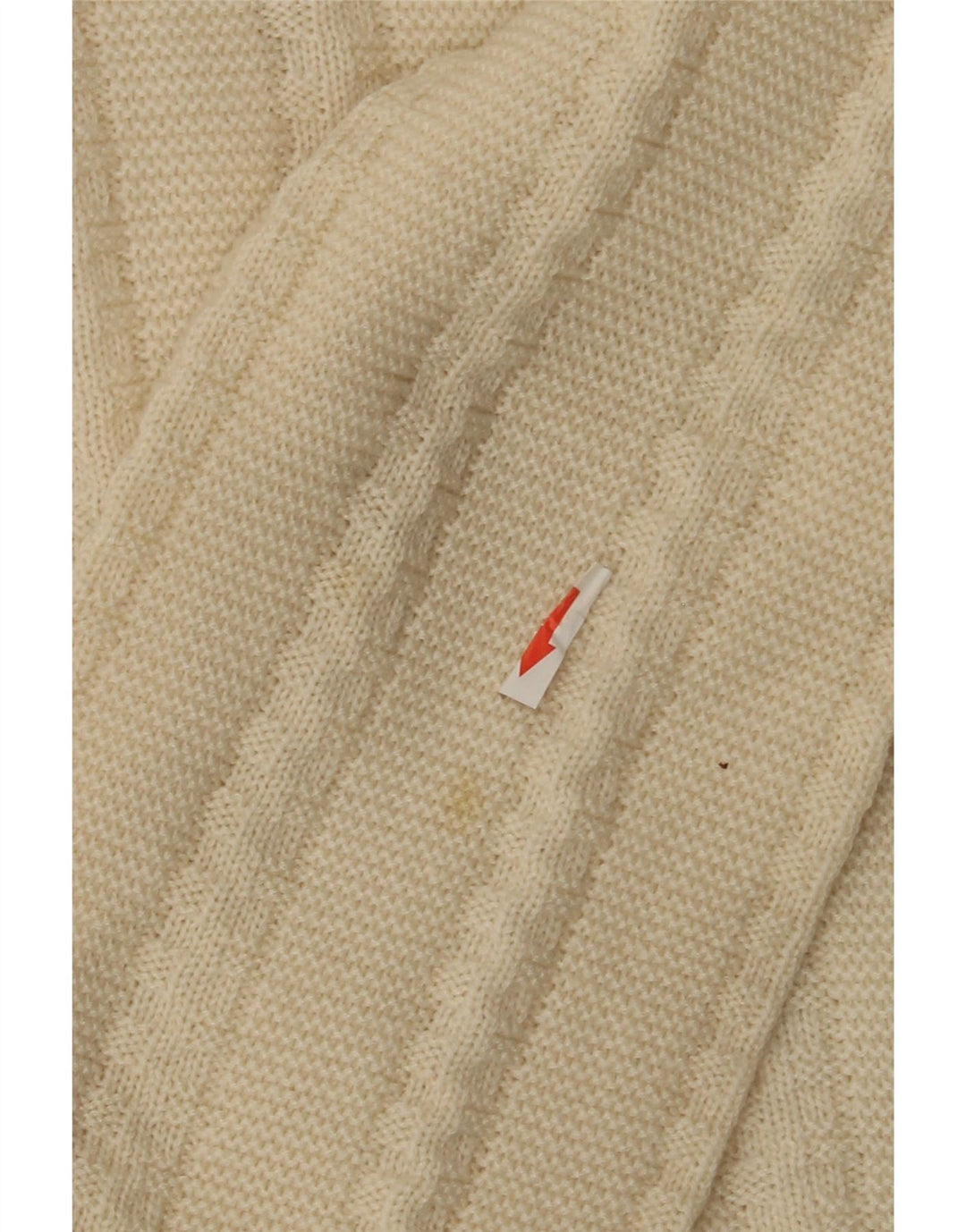 Vintage dame cardigan sweater UK 16 Large Off White