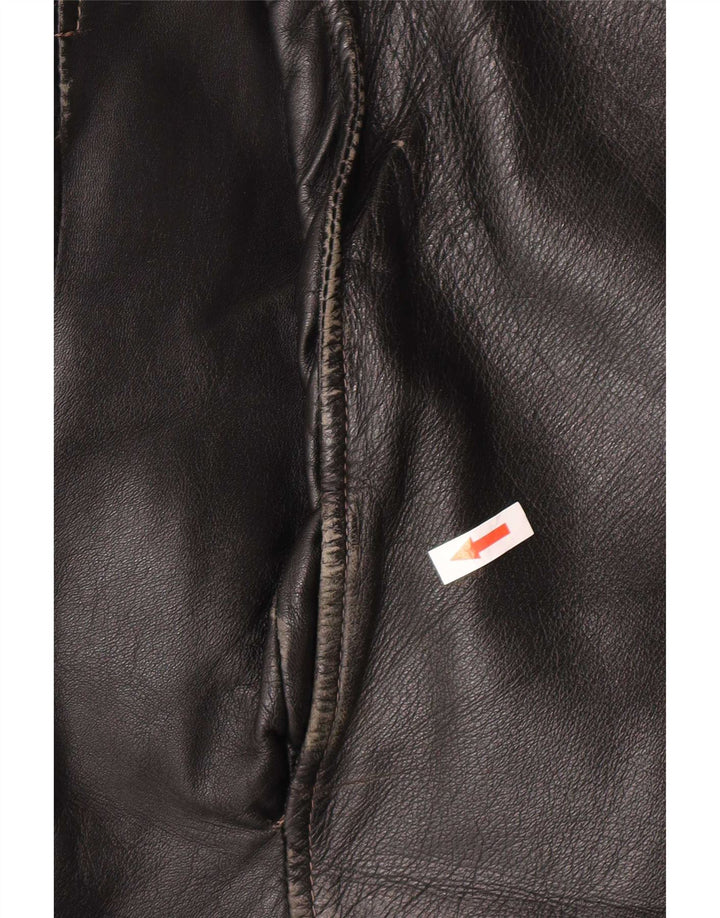 Vintage herre læderjakke UK 40 Large Black