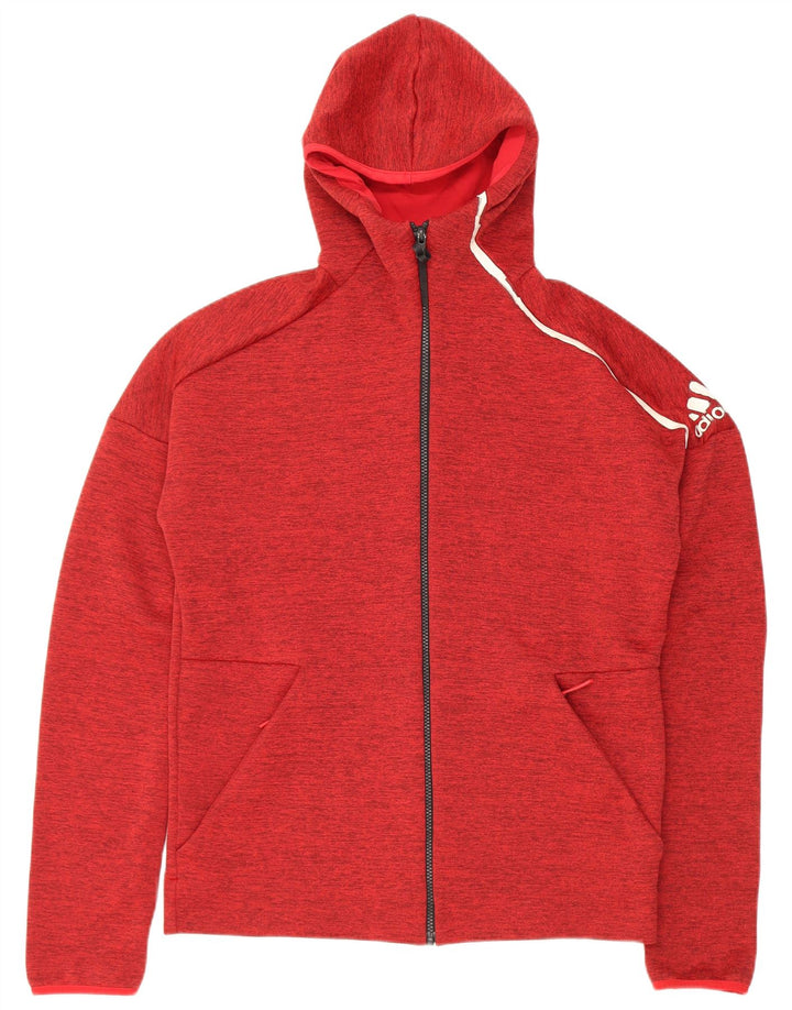 Adidas Træningsdragt til mænd Topjakke Medium Rød Flecked Polyester
