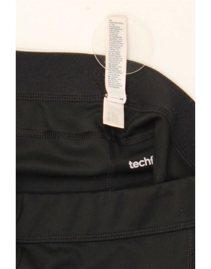 Adidas Womens Climalite Leggings UK 12/14 Medium Black Polyester