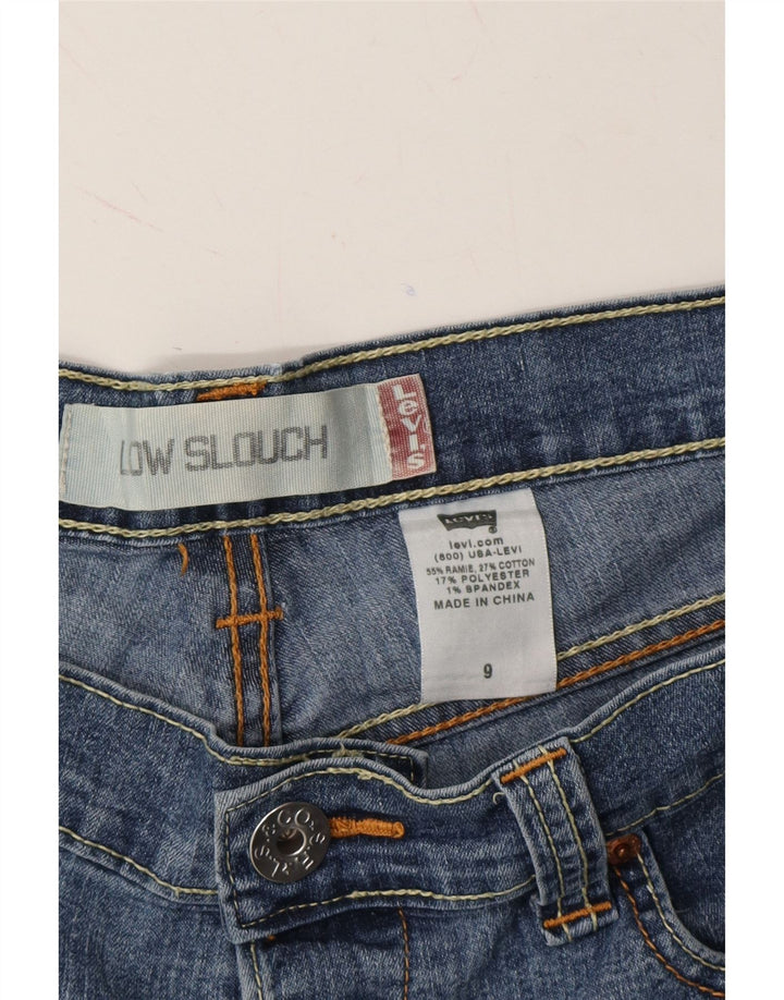 LEVI'S Womens Low Slouch Capri Jeans US 9 Large W34 L20 Blue Cotton Vintage Levi's and Second-Hand Levi's from Messina Hembry 