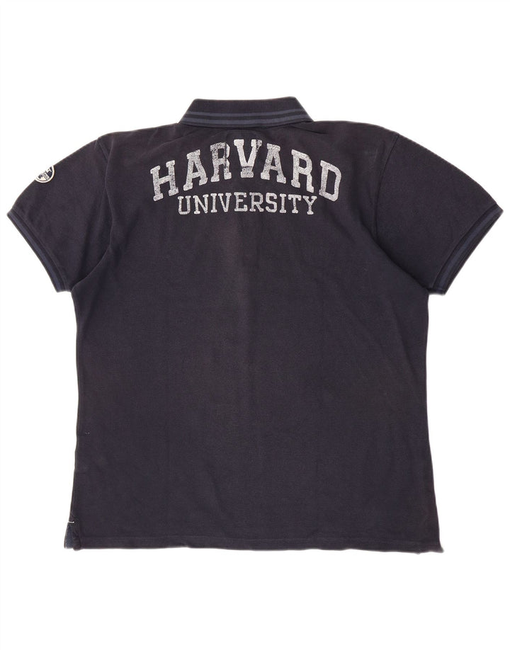 North Sails Herre Harvard Graphic Polo Shirt XL Navy Blue