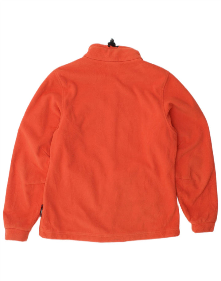 JACK WOLFSKIN Dame Fleecejakke UK 10 Small Orange