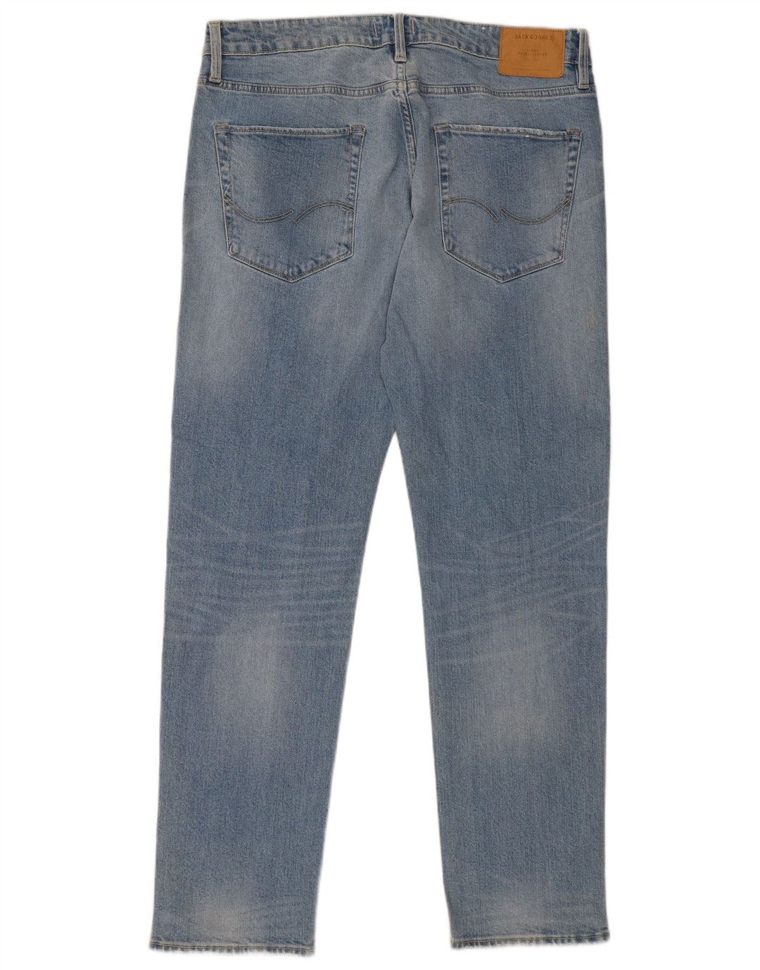 Jack & Jones Herre Slim Jeans W36 L34 Blå Bomuld