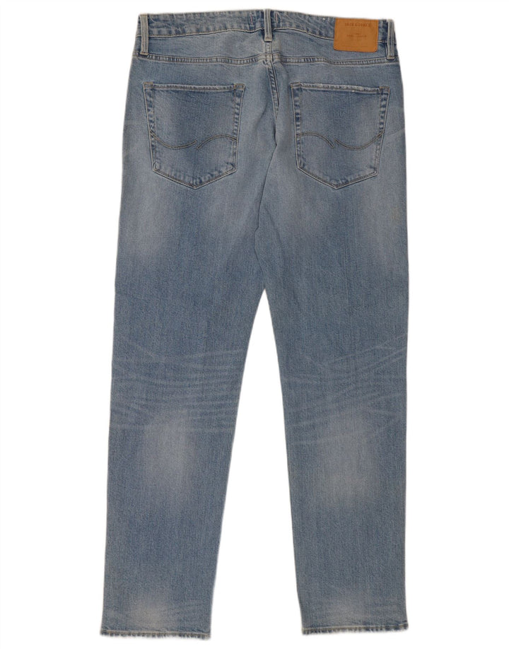 Jack & Jones Herre Slim Jeans W36 L34 Blå Bomuld