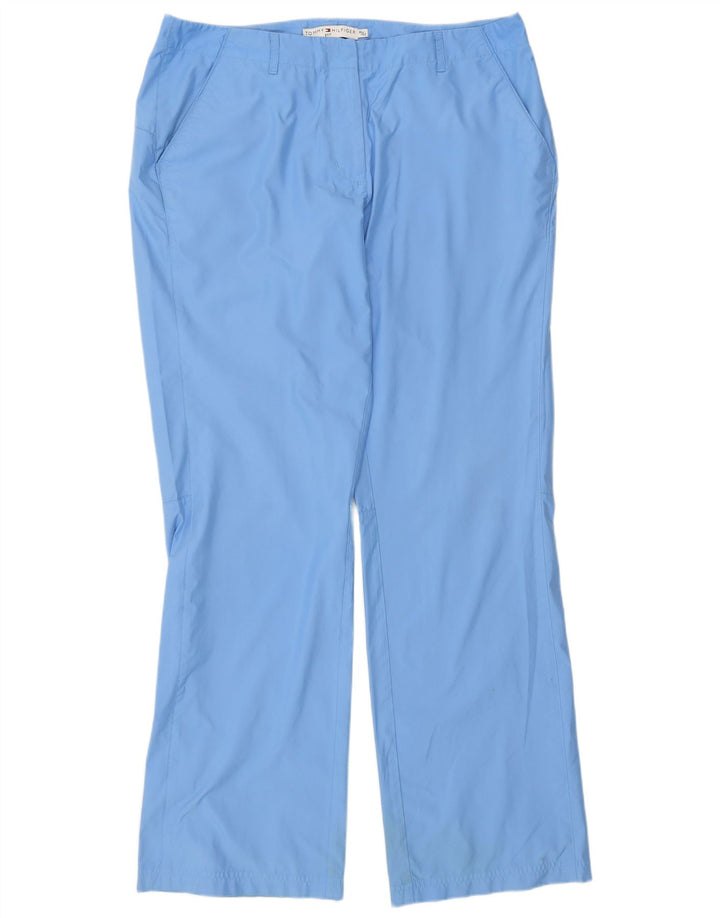 Tommy Hilfiger Dame Golf Bootcut Chino Bukser XL W36 L31 Blå Polyester