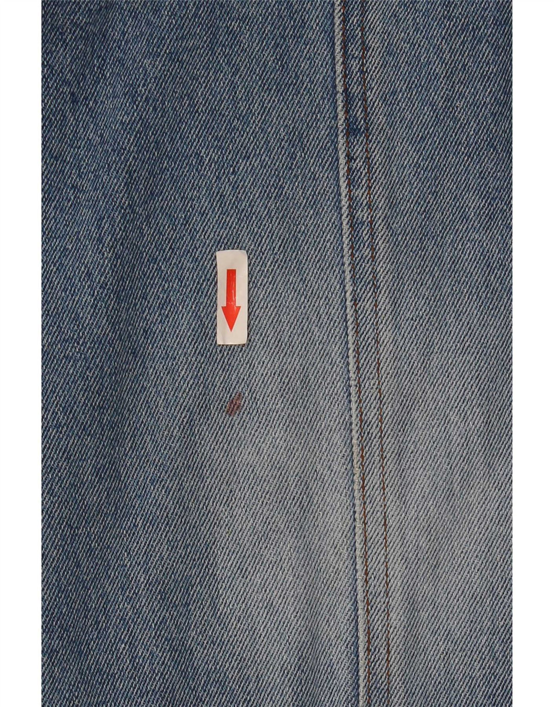 Master Herre denimjakke UK 38 Medium Blue Cotton