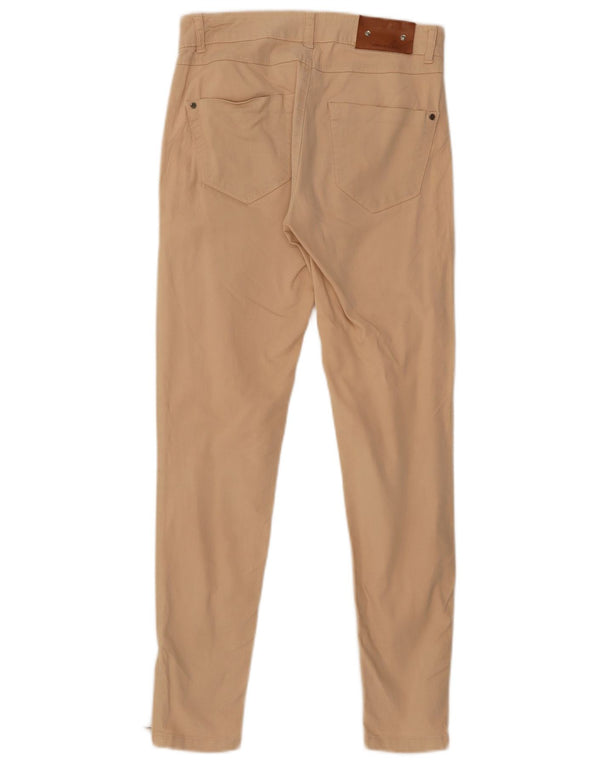 Zara Dame Skinny Casual Bukser EU 36 XS W26 L27 Beige