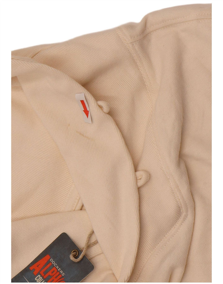 Dockers Herre Sweatshirt Jumper XL Off White Bomuld