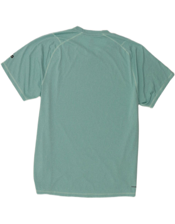 Adidas Herre Aeroready T-Shirt Top XL turkis polyester