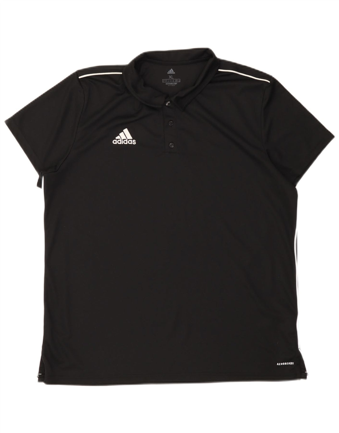 Adidas Aeroready Polo Shirt til mænd XL Sort Polyester