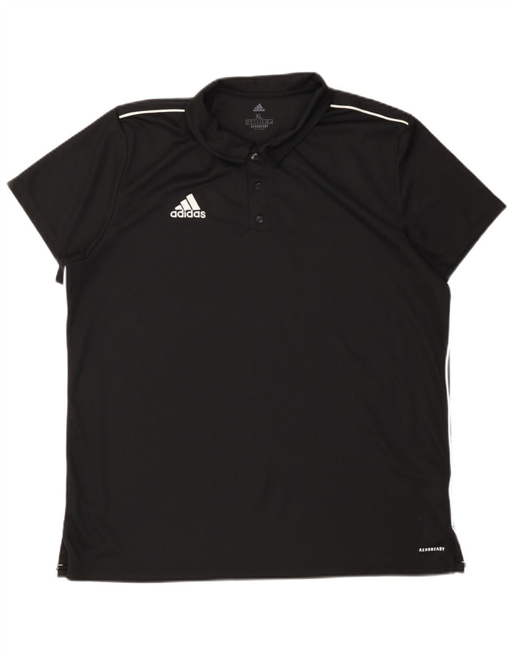 Adidas Aeroready Polo Shirt til mænd XL Sort Polyester
