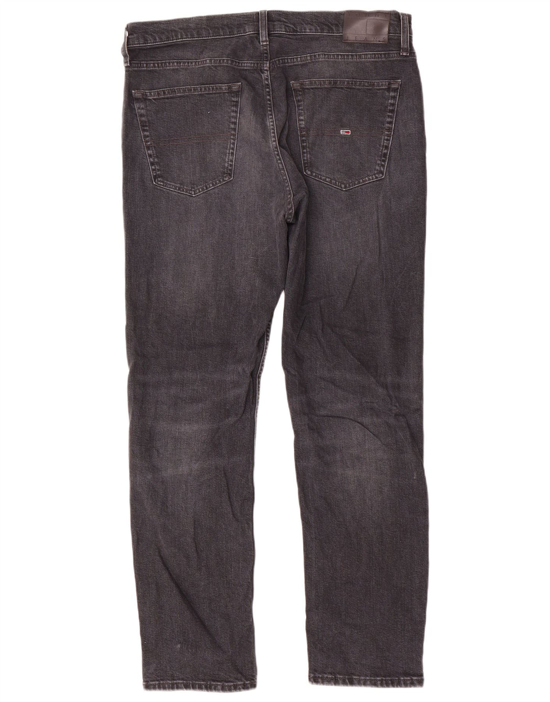 Tommy Hilfiger Herre Ryan Straight Jeans W32 L30 Grå Bomuld