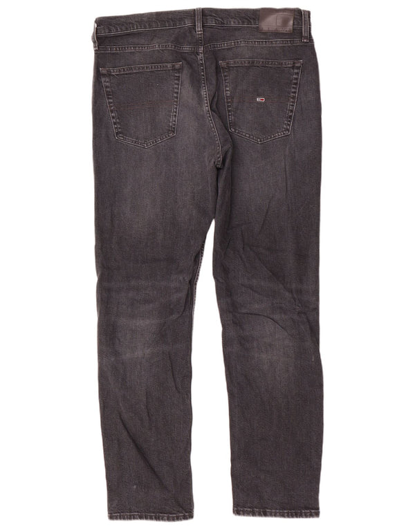 Tommy Hilfiger Herre Ryan Straight Jeans W32 L30 Grå Bomuld