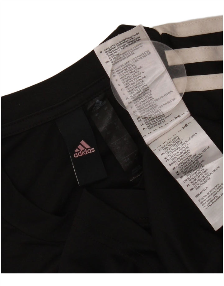 Adidas Herre T-Shirt Top XS Sort Polyester