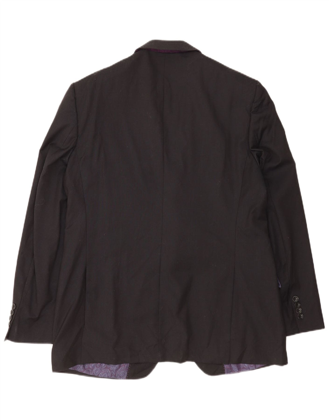 Marks & Spencer Herre Autograph 2 Button Blazer Jacket UK 42 XL Sort Uld