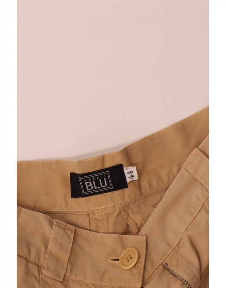 Aspesi Womens Chino Shorts IT 44 Medium W28 Beige