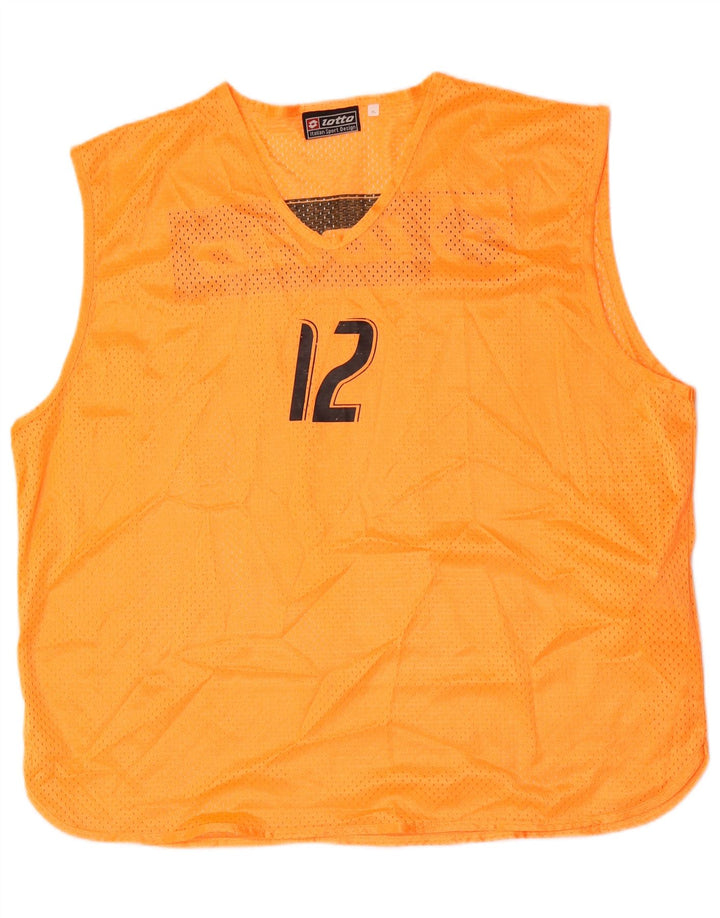 Lotto Herre Grafisk Vest Top XL Orange Polyester