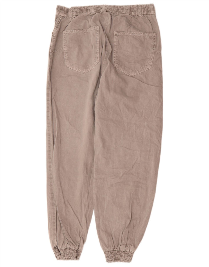 Zara Joggers til kvinder Tapered Jeans Medium W28 L26 Grå Bomuld