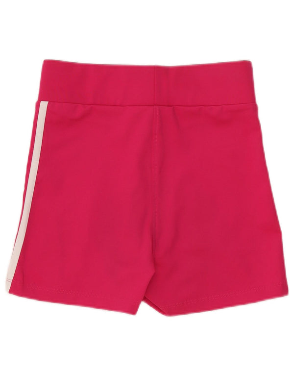 Adidas Womens Sports Shorts UK 8 Small Pink Polyester Sports