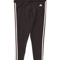 Adidas Aeroready Leggings til kvinder UK 16/18 Large Black Polyester