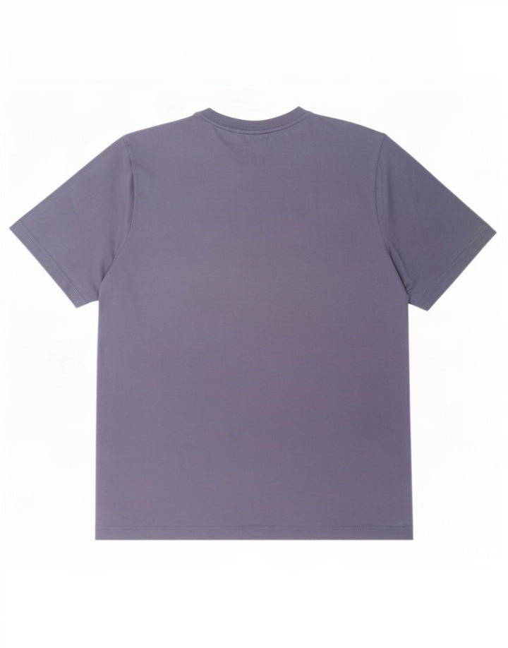 Adidas T-shirt top mellemblå bomuld til mænd