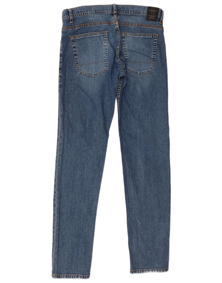 Zara Herre Slim Jeans EU 40 Medium W31 L32 Blå Bomuld