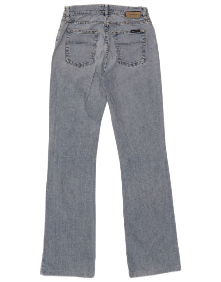 CERRUTI 1881 Dame Bootcut Jeans W28 L31 Blå