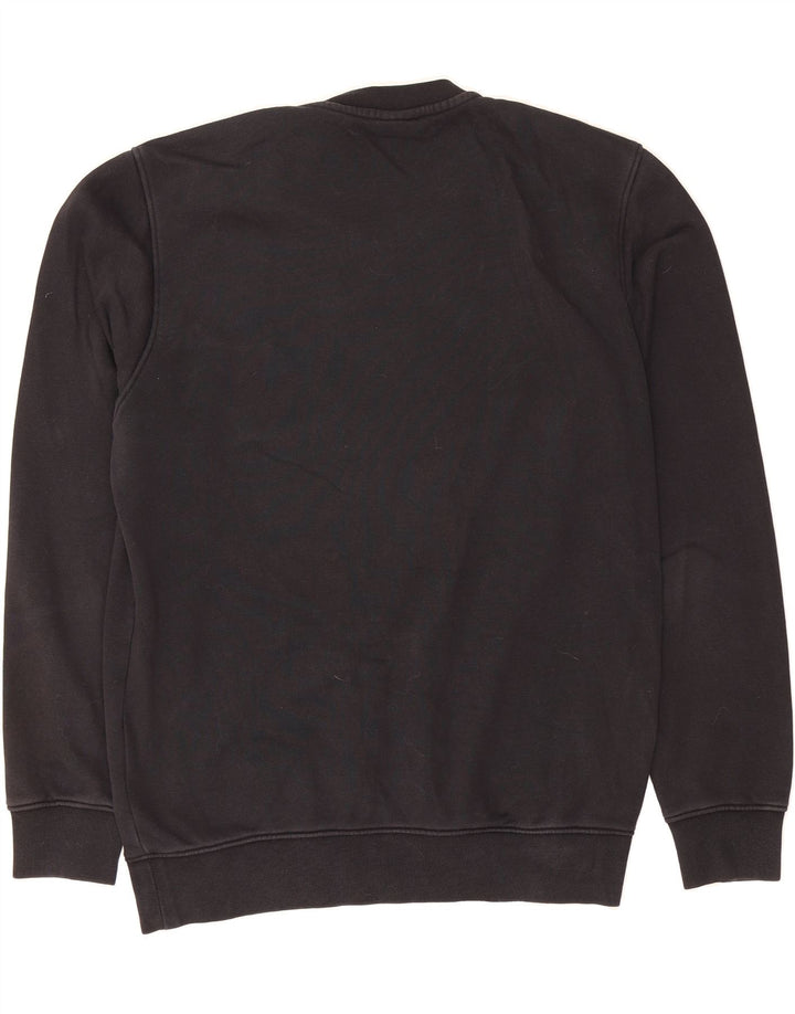 CHAMPION Mens Graphic Sweatshirt Jumper Medium Black Cotton Vintage Champion and Second-Hand Champion from Messina Hembry 