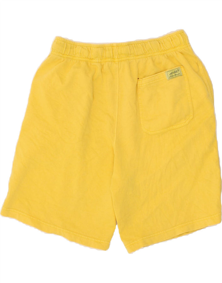 EDDIE BAUER Mens Sport Shorts Medium  Yellow Cotton Vintage Eddie Bauer and Second-Hand Eddie Bauer from Messina Hembry 